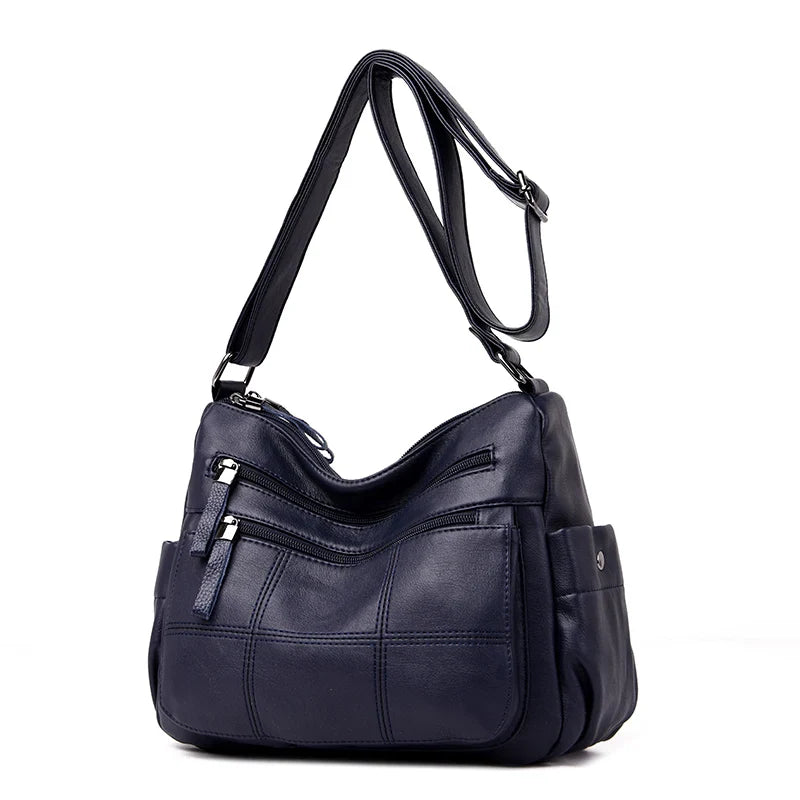 High Quality Leather Luxury Handbags Ladies Bag Designer Shoulder Crossbody Bags For Women 2024 New Bolsa Feminina Sac A Main