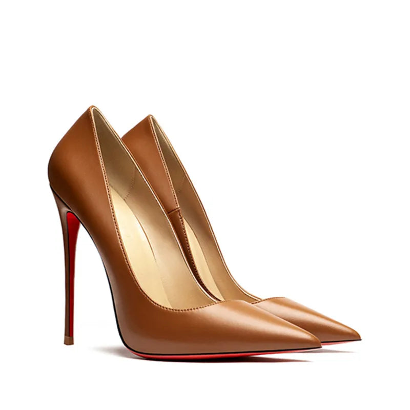 Women Sexy pumps Red Bottom Shoes Spring Summer Ladies Fashion Stilettos Formal Party Woman High Heels for Wedding