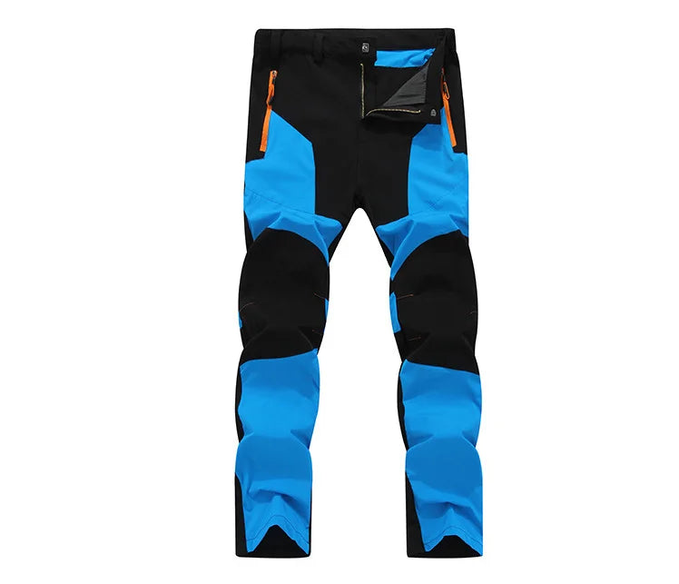 Quick Dry Hiking Pants Men Outdoor Running Camping Climbing Waterproof Mountain Trousers Stretch Lightweight Pants