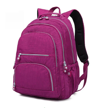 Aesthetic School Backpacks for Teenagers Girl 2024 Nylon Waterproof Travel BackPack Purse Women Laptop Bagpack Mochila