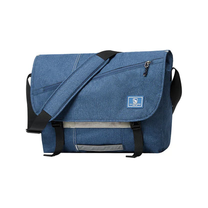15 Inch Laptop Men Messenger Bag Fashion Travel Sling Shoulder Bag Men's Canvas Briefcase Male Crossbody Pack For Teenages
