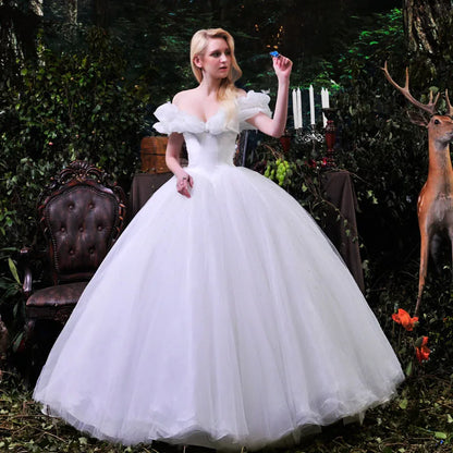 Women New Movie Blue Cinderella Sweetheart Luxury Wedding Dress Adult Ball Gown Wedding Dresses Robe De Mariee