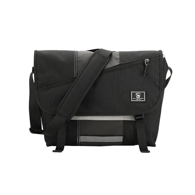 15 Inch Laptop Men Messenger Bag Fashion Travel Sling Shoulder Bag Men's Canvas Briefcase Male Crossbody Pack For Teenages