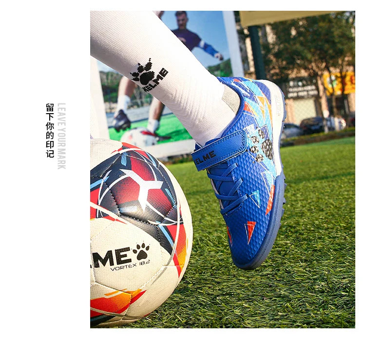 Kids Soccer Shoes Authentic TF Soccer Cleats Boys Football Boots Match Training  Breathable Girls Outdoor Shoes ZX90113052