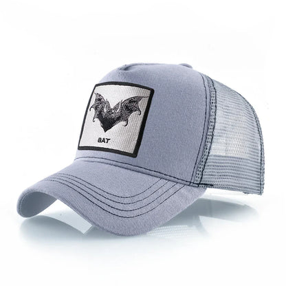 Baseball Cap With Bat Embroidery Four Seasons Snapback Trucker Caps Men Women Fashion Hip Hop Baseball Hat Outdoor Visor Caps