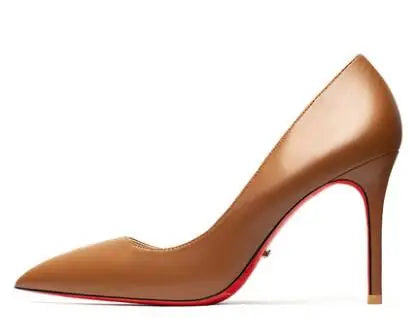 Women Sexy pumps Red Bottom Shoes Spring Summer Ladies Fashion Stilettos Formal Party Woman High Heels for Wedding