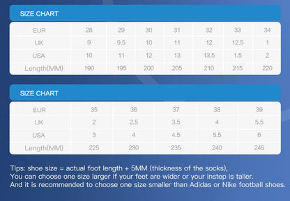 Kids Soccer Shoes Authentic TF Soccer Cleats Boys Football Boots Match Training  Breathable Girls Outdoor Shoes ZX90113052