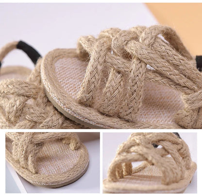 New Girls' Sandal Open Toe Boys Home slipper Breathable Children's sandy beach Shoes 1-10 Years Old Summer Amorous Feelings