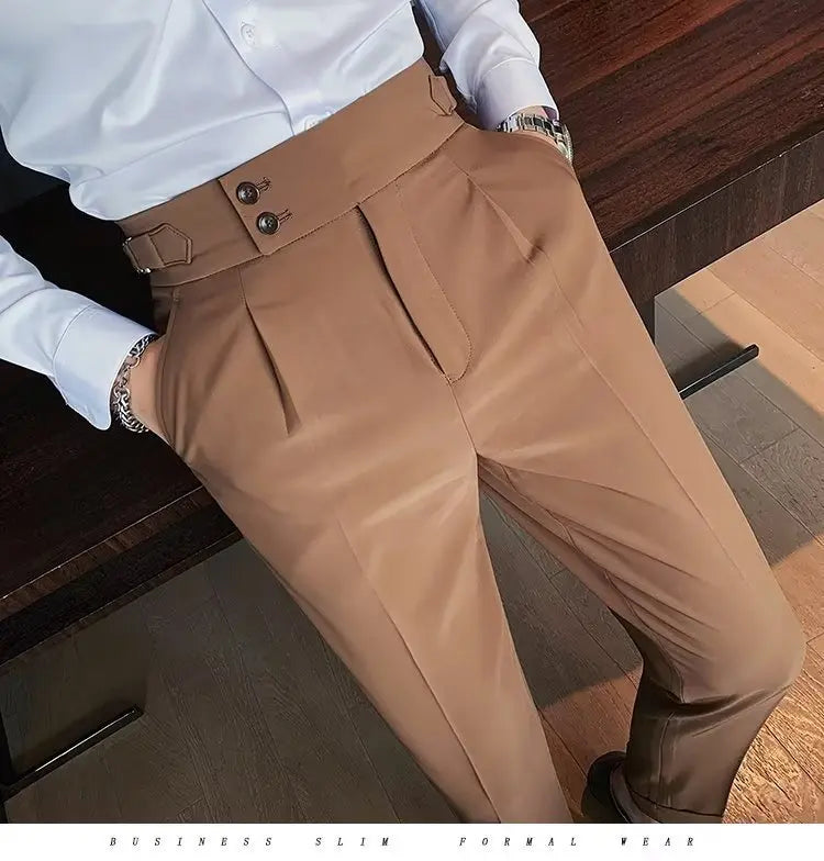 Support Customization of One Item Summer Men's Casual Trend Straight Leg Pants Fashionable and Cool Men's Loose Pants