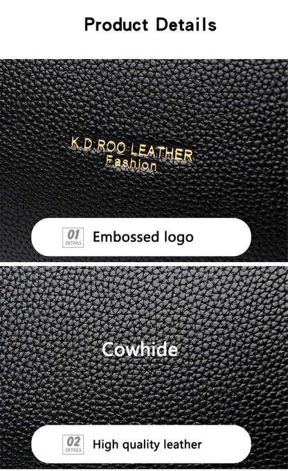 High Quality Leather Casual Tote Luxury Handbags Women Bags Designer Shoulder Crossbody Bags for Women 2024