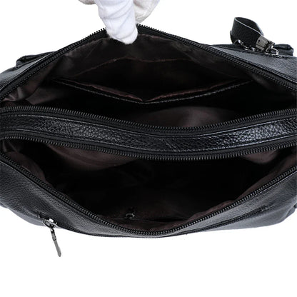Classic Shoulder Bags High Quality Multi Pockets Soft Leather Crossbody Bags for Women 2024 Designer Luxury Handbags Purses