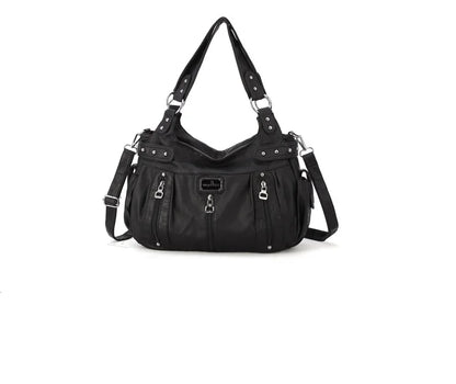 Winter Fashion Shoulder Bag for Women Soft PU Crossbody Handbg Large Capacity Messenger Bag Hobos Big Purse