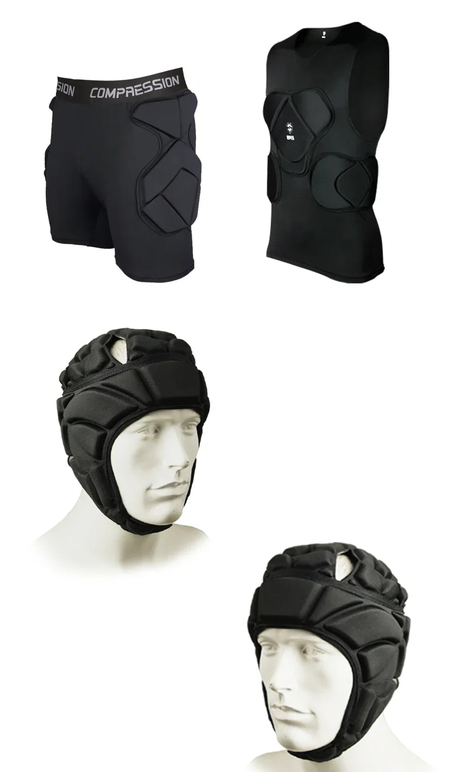 Men's Soccer Goalkeeper Jersey Training Uniform EVA Thick Sponge Protection Football Goalkeeper Uniform Sport Pants