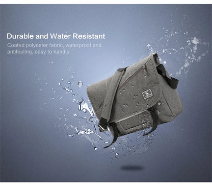 15 Inch Laptop Men Messenger Bag Fashion Travel Sling Shoulder Bag Men's Canvas Briefcase Male Crossbody Pack For Teenages