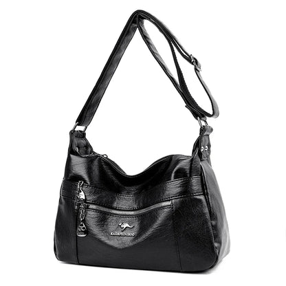 New Genuine Brand Leather Sac Luxury Handbags Purses Women Bags Designer Shoulder Crossbody Messenger Bags 2024 Female Hand Bag