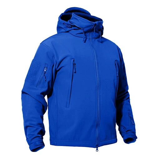 Jaqueta Softshell Masculina de Inverno Corta-vento com Forro de Lã Casaco Impermeável Casacos de Trabalho Jaqueta Corta-vento para Caminhada ao Ar Livre