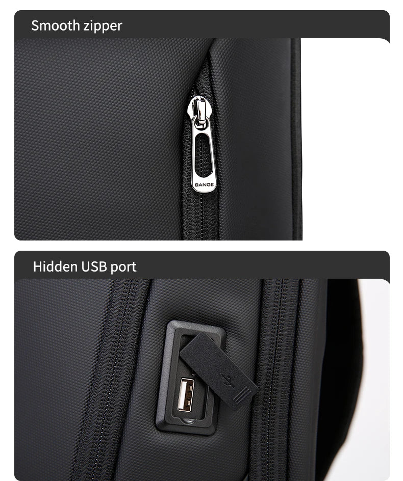 Business Backpacks Laptop 15.6 inch Multifunctional WaterProof Big Capacity Daily Work Male Backpack School Bag Mochila