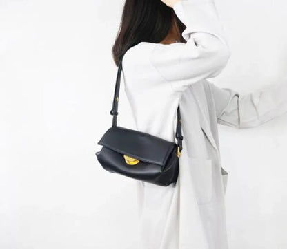 Leather Shoulder Bag for Women, Crossbody Bags, Multi Pockets, Adjustable Strap Purse, Luxury Handbag, Brand Design, Fashion