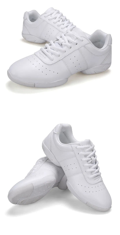 Dance Shoes Children Boy Girl Modern Soft Outsole Jazz Sneakers Aerobics Breathable Lightweight Kids Dancing Fitness Sport
