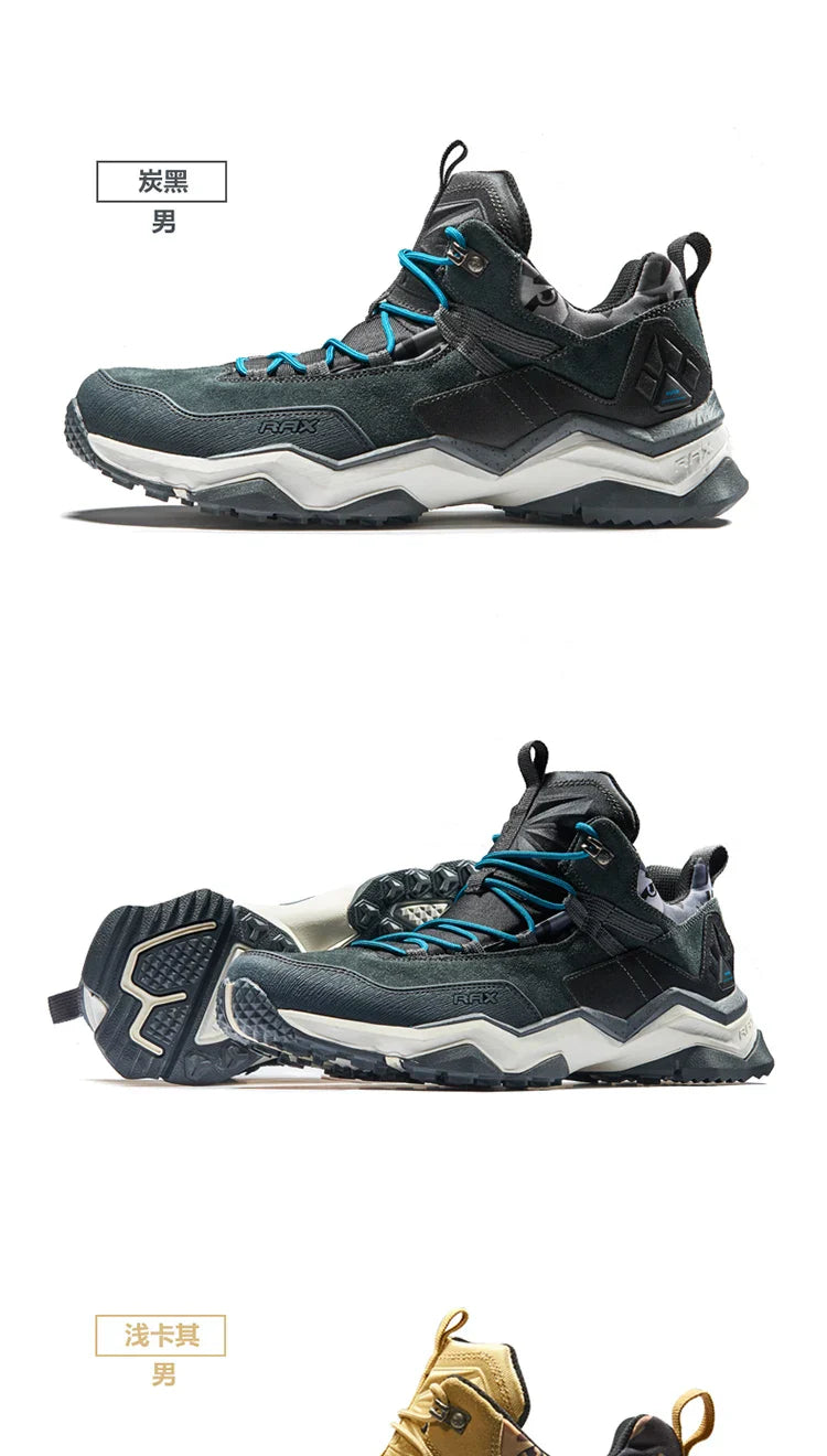 Men Hiking Shoes Waterproof Outdoor Sports Sneakers for Men Trekking Shoes Lightweight Mountain Climbing Shoes Men Antislip