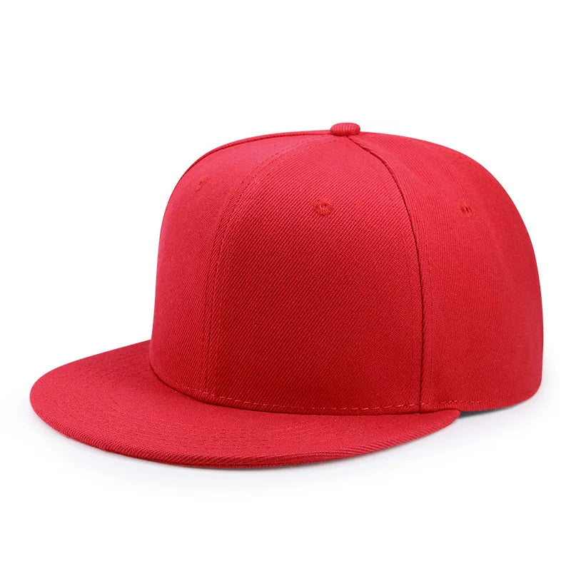 Man Plus Size Baseball Caps Adult Flat Peak Hip Hop Fitted Hat Men Women Large Size Snapback Cap size 6 3/4 to size 8