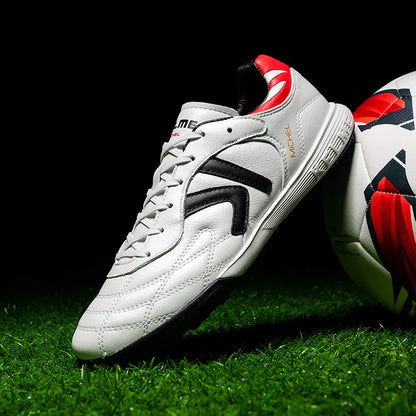 Soccer Shoes TF Football Boots Calf-Skin Cleats  Professional Futsal Original Football Training  Sneakers  ZX80011017