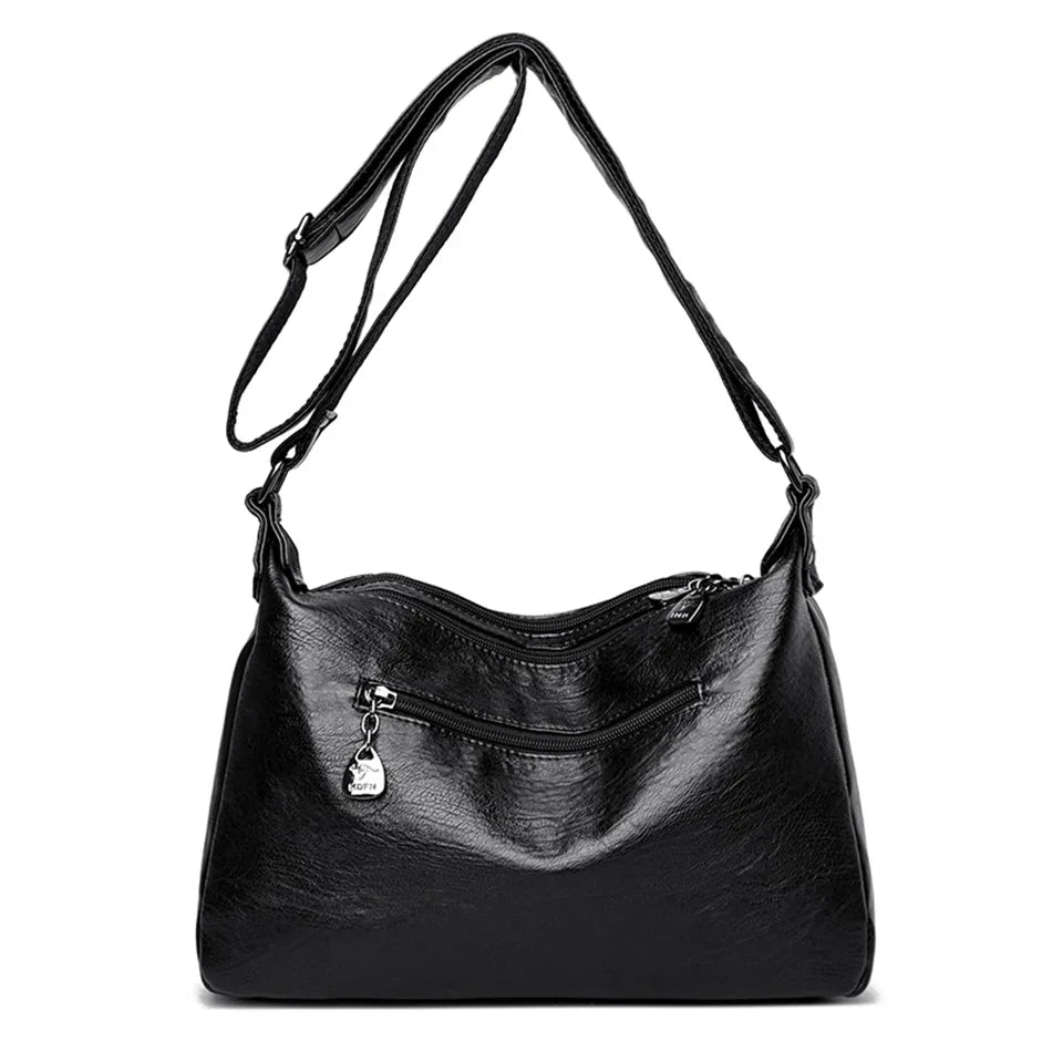 New Genuine Brand Leather Sac Luxury Handbags Purses Women Bags Designer Shoulder Crossbody Messenger Bags 2024 Female Hand Bag