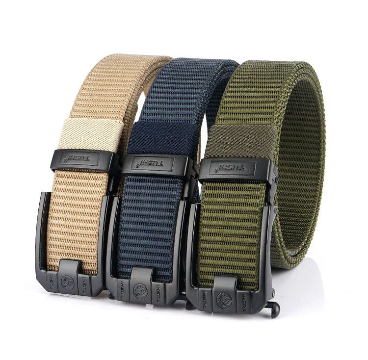 Tactical Belt Nylon Military Army belt Outdoor Metal Buckle Police Heavy Duty men's Training Hunting Belt