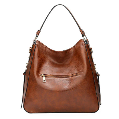 Luxury Handbags Women Bags Designer Faux Leather Bags For Women Hobos Europe Crossbody Bag Ladies Vintage Large Tote Bags