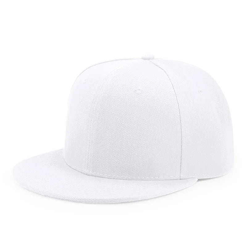 Man Plus Size Baseball Caps Adult Flat Peak Hip Hop Fitted Hat Men Women Large Size Snapback Cap size 6 3/4 to size 8