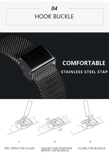 Ultra Thin Fashion Casual Ladies Watches Elegant Luxury Waterproof Business Quartz Watch for Women Gift Auto Calendar Clock