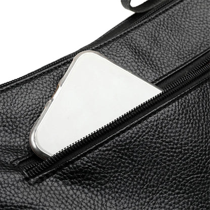 Classic Shoulder Bags High Quality Multi Pockets Soft Leather Crossbody Bags for Women 2024 Designer Luxury Handbags Purses