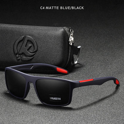 Rectangular Ultra Light Sports Sunglasses Men Polarized TAC 1.1mm Thickness Lens Driving Sun Glasses Women Cat.3