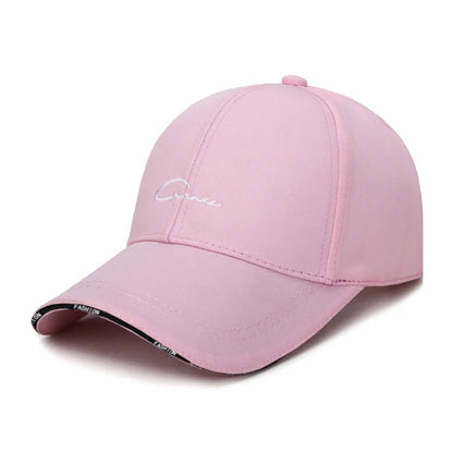 Men And Women Spring And Summer Baseball Cap Hipster Wild Black And White