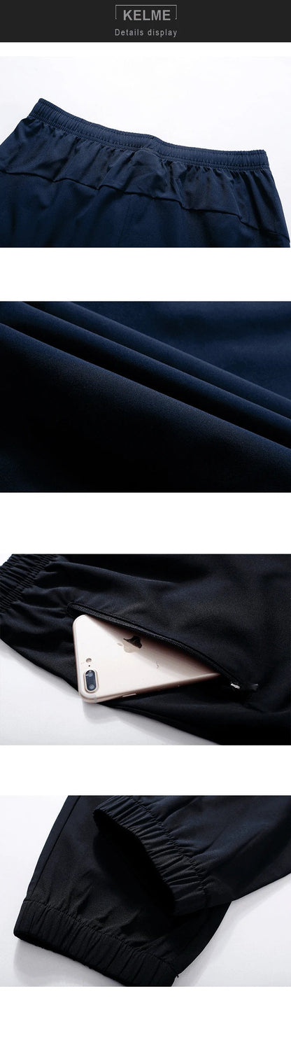Running Pants Men Sweatpants Sports Joggers Quick Drying Breathable Sportswear Training Summer Trousers Tracksuit 3991532