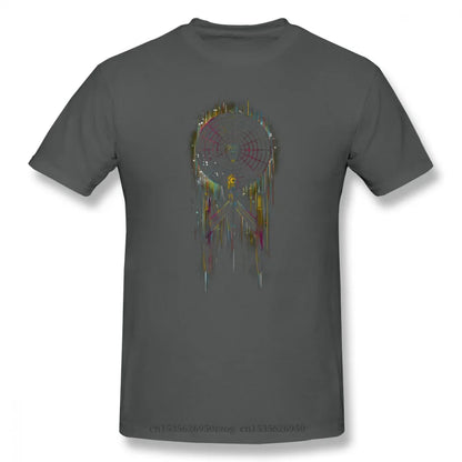 Men Clothing Stars Treke Science FictionTV Series Tops T-Shirt Neon Boldly Oversize Short Sleeve