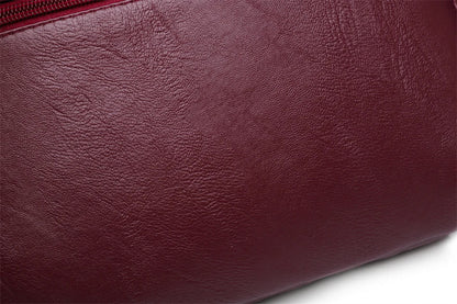 Fashion All-match Solid Color Messenger Bag High Capacity Womens Shoulder Bags 2021 New High Quality Pu Leather Women Handbag
