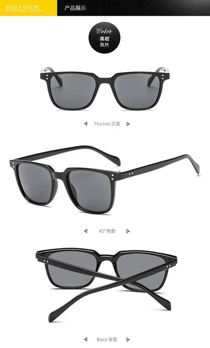 Sunglasses Men's Driving Shades Male Sun Glasses For Men Retro Cheap Luxury Women Brand Designer sunglasses point style