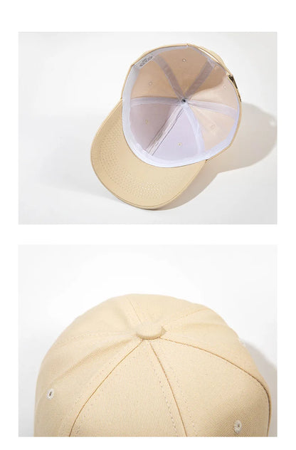 7 Color Summer Autumn Fashion Soild Men Women Baseball Cap Adhesion Hat HipHop Adjustable Cool Sunhat Casquette Gorras Present