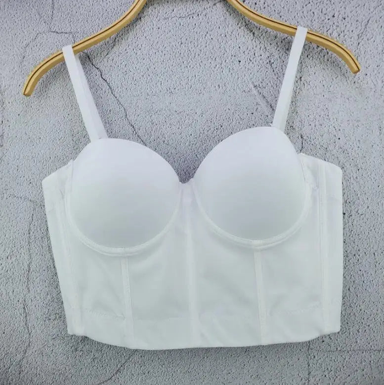 S M L XL 2XL 3XL Fashion Mesh Push Up Bralet Women's Corset Bustier Bra Night Club Party Sexy Cropped Top Vest fashion AW514