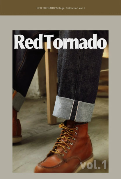 Red Tornado 55501 Men's Jeans 14oz Raw Red Line Selvedge Denim Pants