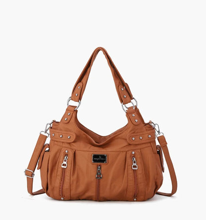 Winter Fashion Shoulder Bag for Women Soft PU Crossbody Handbg Large Capacity Messenger Bag Hobos Big Purse