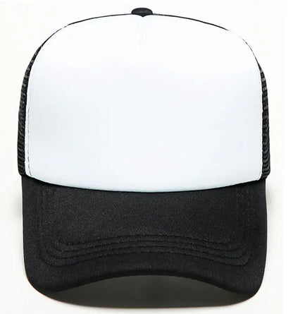 Free Custom Brand LOGO Text Design Personality DIY Trucker Hat AD Baseball Cap Men Women Blank Mesh Adjustable Hat