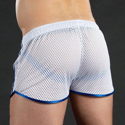 Gym Mens Sport Running Shorts Quick Dry grid Workout Short Pants GYM Wear
