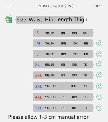 Printed jeans Unisex Elastic waist Spring 2025 Mopping Trousers Jeans Mens Fashion Korean Style High Street Loose Hip Hop Pants