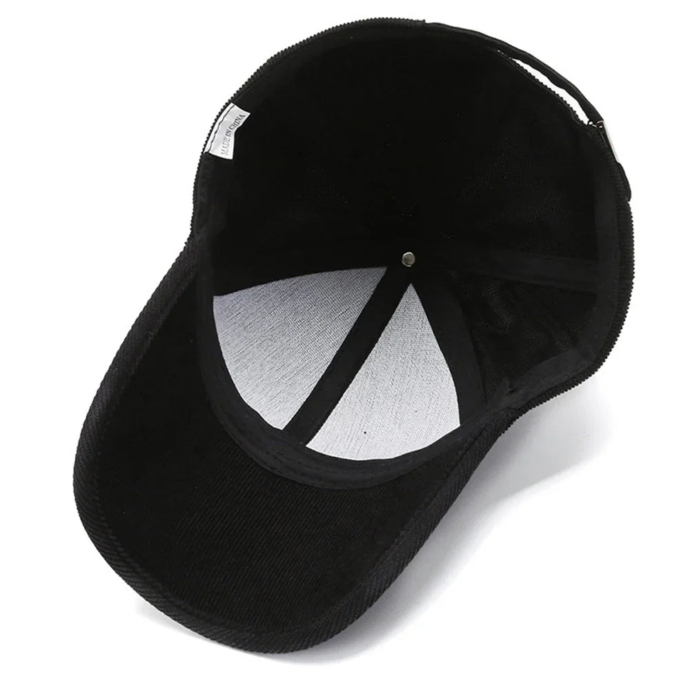Trendy Army Green Corduroy Baseball Caps For Men Luxury Brand Women Hat Yellow Streetwear Hip Hop Cap Bone Masculino 2026