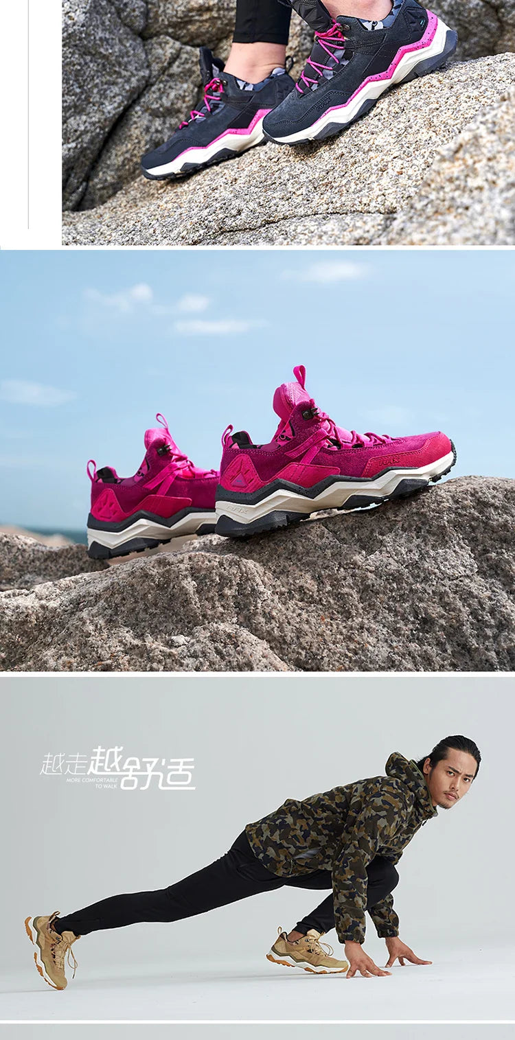 Men Hiking Shoes Waterproof Outdoor Sports Sneakers for Men Trekking Shoes Lightweight Mountain Climbing Shoes Men Antislip
