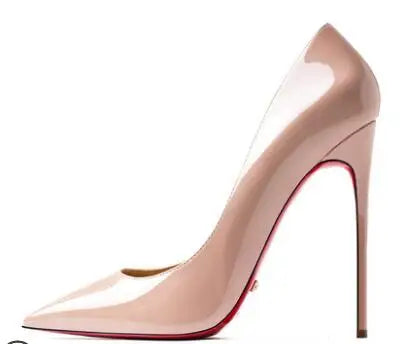 Women Sexy pumps Red Bottom Shoes Spring Summer Ladies Fashion Stilettos Formal Party Woman High Heels for Wedding