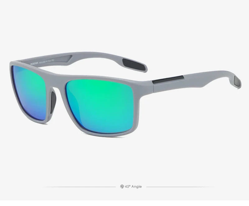 Rectangular Ultra Light Sports Sunglasses Men Polarized TAC 1.1mm Thickness Lens Driving Sun Glasses Women Cat.3