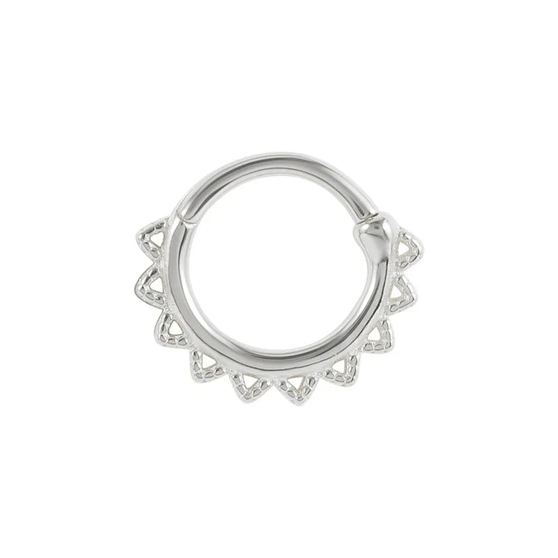 Multible Crystal Hoop Earrings for Women 2021 925 Sterling Silver Ear Nose Jewelry Earrings Heart Round joyas de plata 925